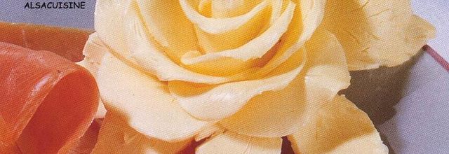 Idée décor : la rose en beurre