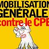 CPE : rassemblement de plusieurs centaines de jeunes place d'Italie