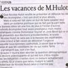 Les vacances de M. Hulot