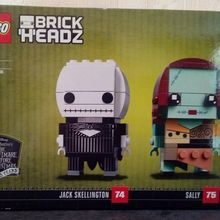 41630 - BrickHeadz #74 #75 - Jack Skellington et Sally