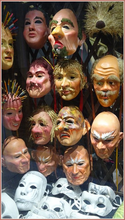 Les masques (de déconfinement ?) vénitiens, par Lucette L.B. !