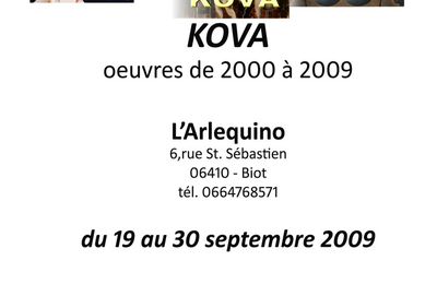 Kova - oeuvres de 2000 à 2009