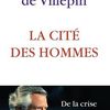 "LA CITÉ DES HOMMES" chez votre libraire