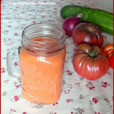 Gaspacho de tomate au thermomix