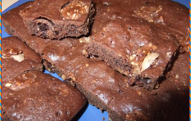 Recette: Brownie au chocolat et aux Ferrero Rocher