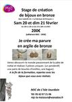 stage de création de bijoux en bronze les 20 & 21 février