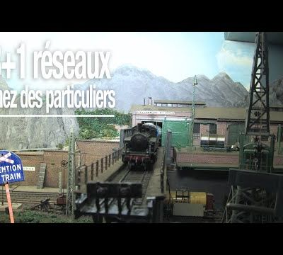 Visite de quatre réseaux miniatures échelle HO