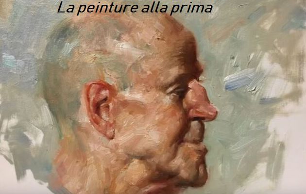 Dessin et peinture - vidéo 2919 : La peinture "alla prima" et la technique du croquis préparatoire, simple, monochrome et coloré ?