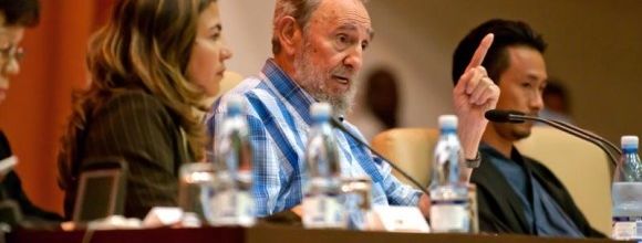 Fidel Castro, le leader du mouvement de solidarité