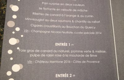 Menu de Noël 2020 (2/2)