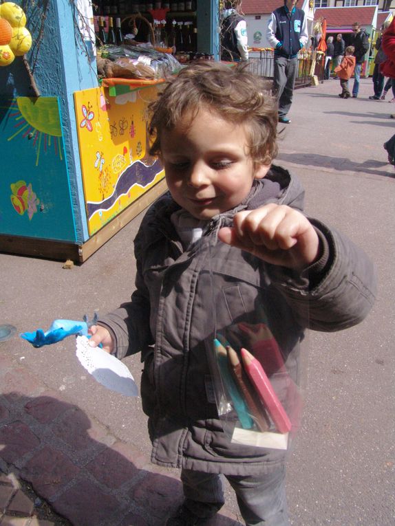 Pendant les vacances de Pâques, petit séjour en famille à Colmar.