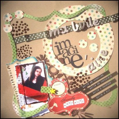 Réalisations faites pour le challenge bulle2scrap