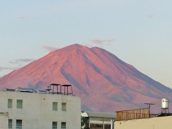 Coucher de soleil depuis les toits de l'Alliance FRANCAISE, où j'ai écrit et envoyé l'article précédent 