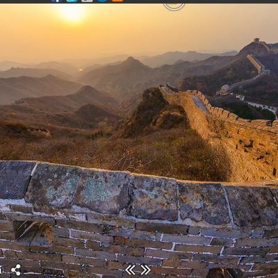 visite virtuelle : la muraille de Chine
