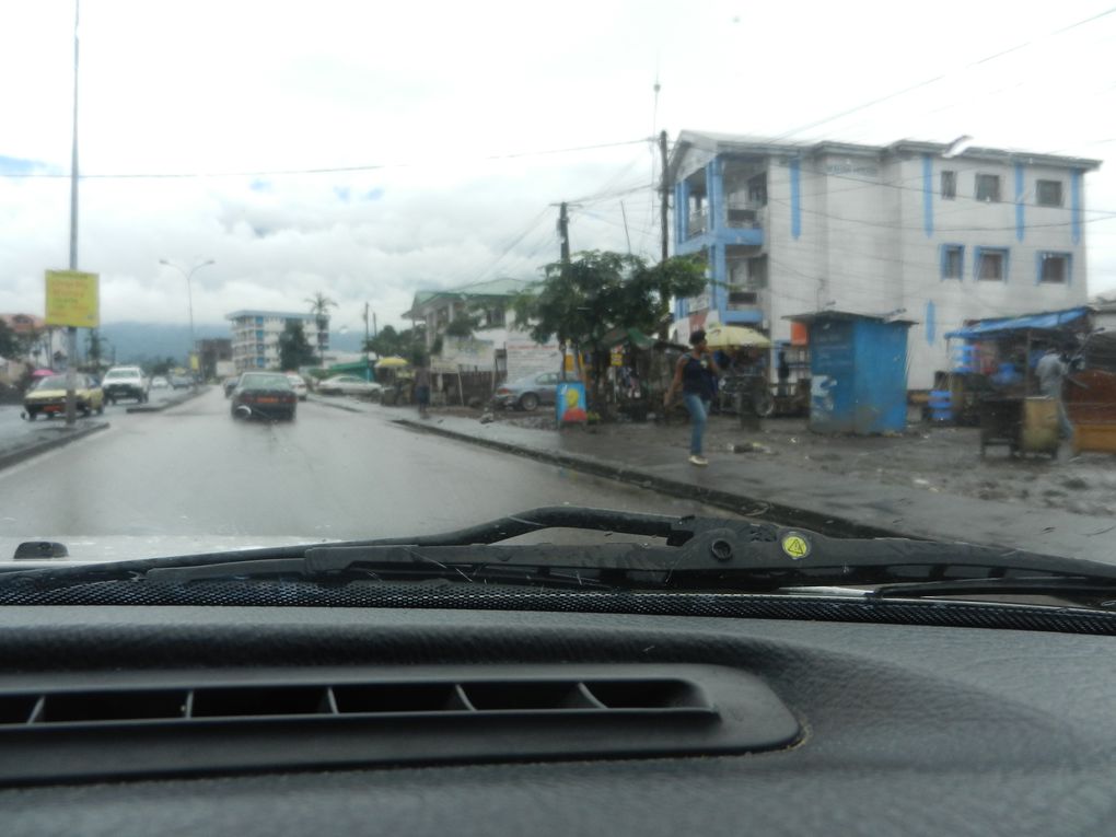 Limbé et ses plages, son parc botanique, son centre de la faune, son activité. Buea base pour le Mont Cameroun et le pont M'Fundi base pour le Nigeria