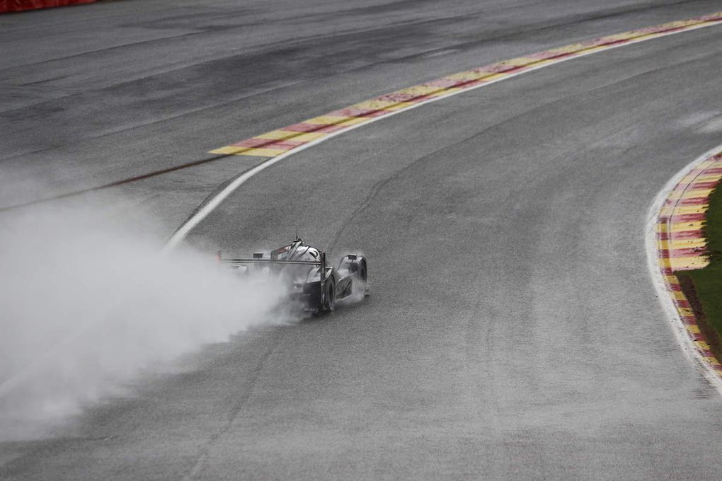 Private testing Porsche LMP1 at Spa