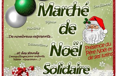 Le marché de Noël, c'est jeudi, tout est prêt !