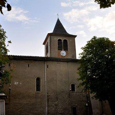 Autour de l'église de Nébias