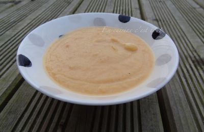 Crème de carottes et panais au gingembre