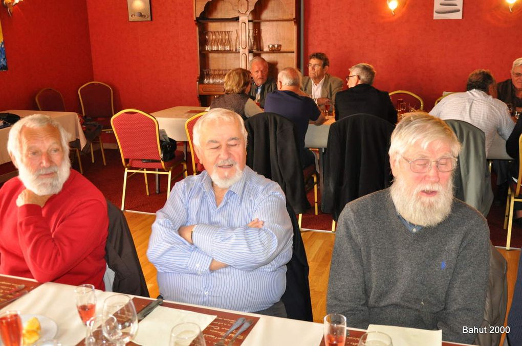 L'assemblée, le repas et la visite de l'Abbaye St Nicolas.