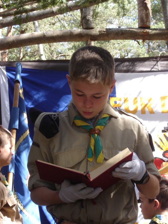 Voici les photos du camp de Pâques où Saint Louis a bâtit une chapelle !