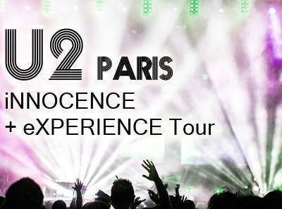 U2 -Paris  France 10/11/2015 AccorHotels Arena 