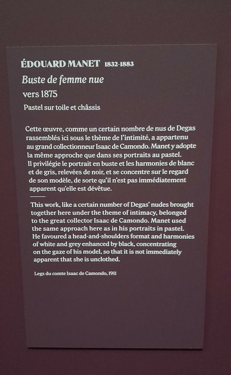 Expo &quot;PASTELS&quot; au musée d'ORSAY