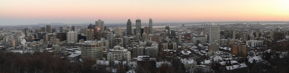 La neige à Montréal