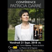 Patricia Darré - 21.09.18 - Conférence Thonon Les Bains