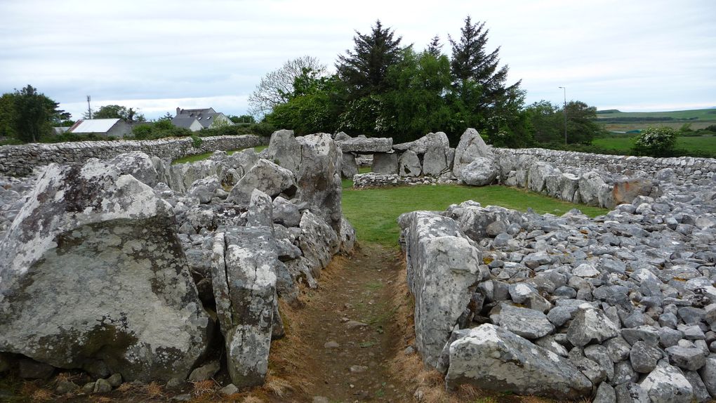 4 journées de travail de reconnexion de monuments et sites mégalithiques en Irlande.
