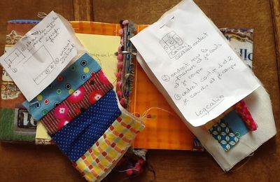 pochette  textile 