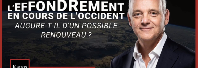 Jean-Dominique Michel : l'effondrement en cours de l'Occident