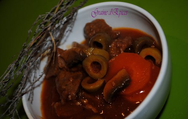 Mijoté de Boeuf aux Olives