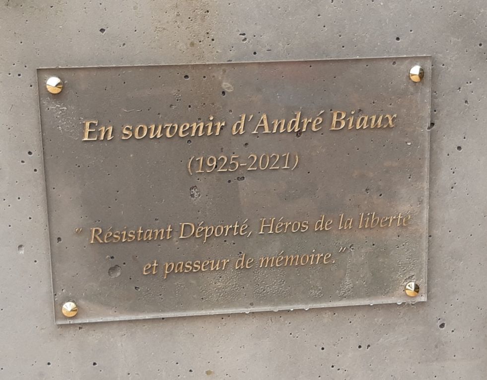 Un arbre a été planté et une plaque a été dévoilée par les élèves et les représentants UNADIF-FNDIR