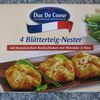 [Lidl] Duc De Coeur 4 Blätterteig-Nester mit französischem Kochschinken mit Würzlake & Käse von Vitacuire