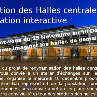 Halles centrales : donnez votre avis !