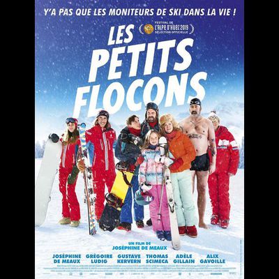 Joséphine de Meaux et Grégoire Ludig à l'affiche du film "Les petits flocons" demain au cinéma