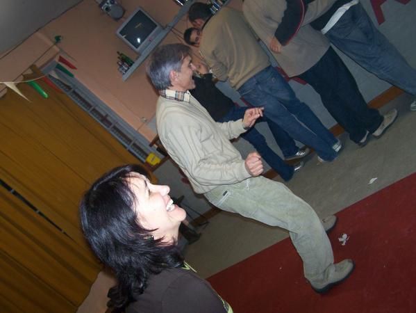 Soir de fête après la montée des séniors en excellence en 2007