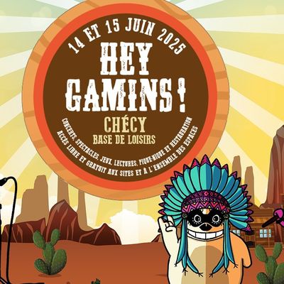  Hey Gamins, festival dédié au jeune public est de retour à Chécy les 14 & 15 juin 2025