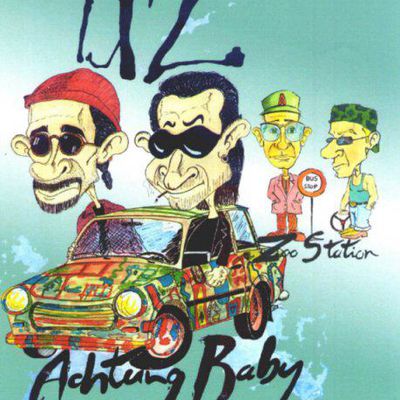 Caricature U2 Achtung Baby