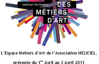 LES JOURNÈES DES MÈTIERS D'ART