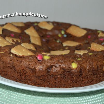 Brownie aux petits-beurres