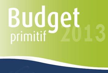 Budget Primitif 2013