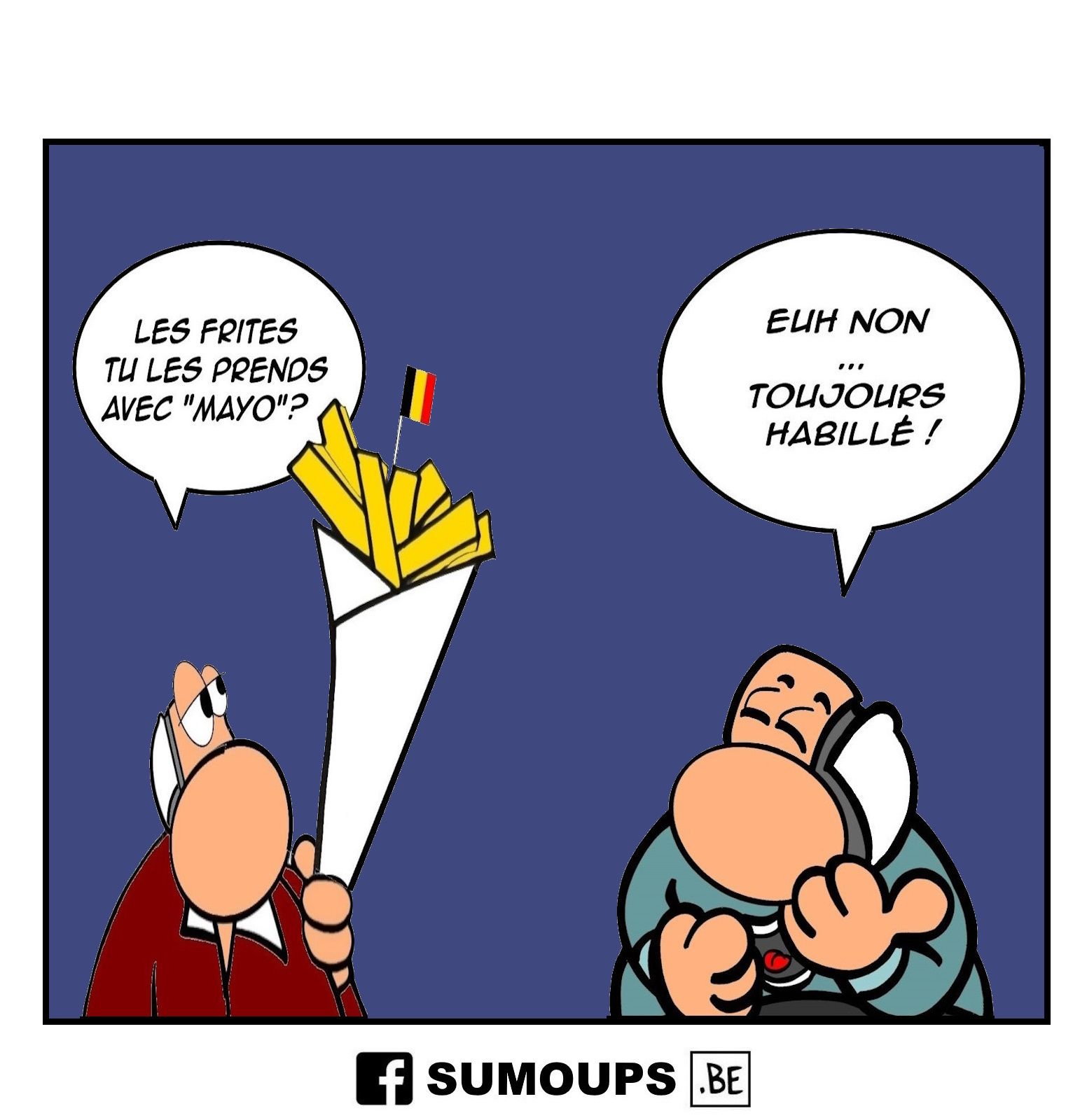 #SUMOUPS #sumoups #DePa #depadessins #humour #sourire #rire #blagues #dessins #jeuxdemots #JeuxDeMots #bédé #bd #bandedessinée #bandedessinee #illustration #cartoon #actualites #actualite #frites