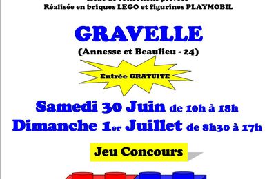 Expo de Jouets Gravelle le 30 juin et 1 juillet 2012