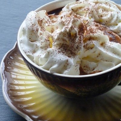 Chocolat chaud au Caramel