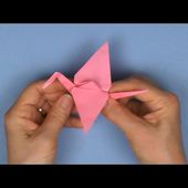 Tuto origami: Grue traditionnelle