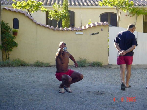 Album - Une partie de pétanque..Cela fait plaisir!!