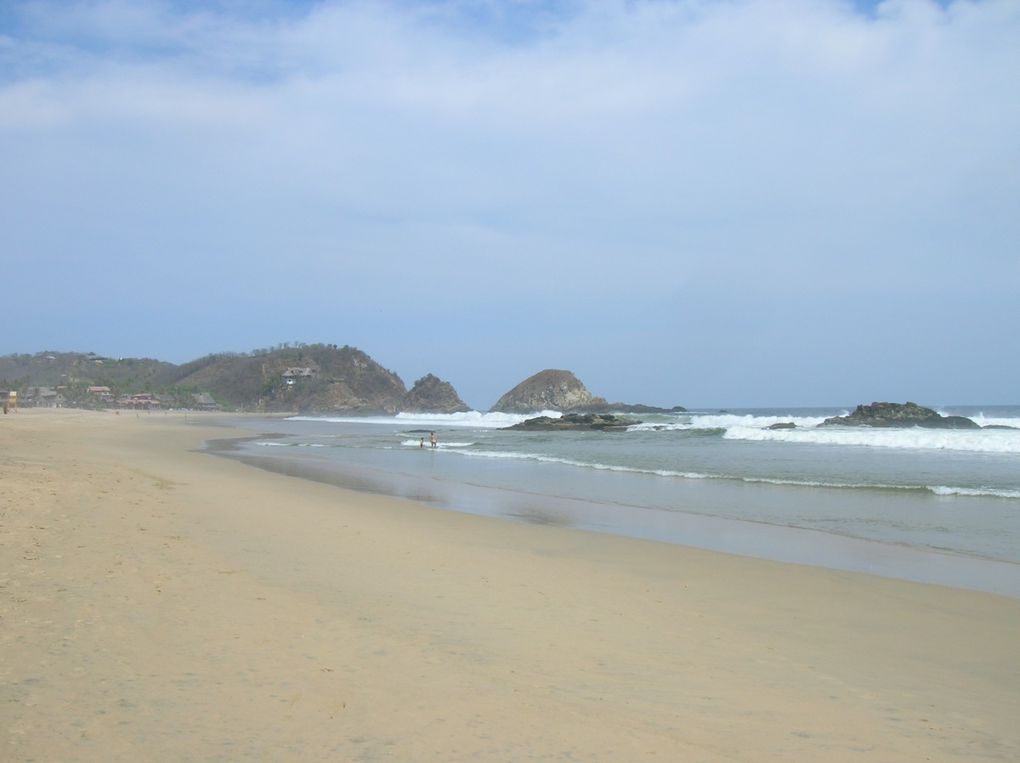 Un gran viaje después la fin de los cursos, dos semanas de Oaxaca al Yucatan, paseando por el Pacifico y el Chiapas