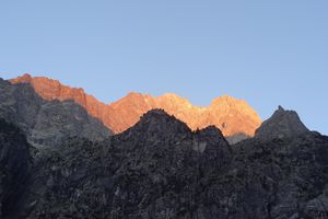 Soleil Glacial à la Petite Sagnette (Glacier Noir)